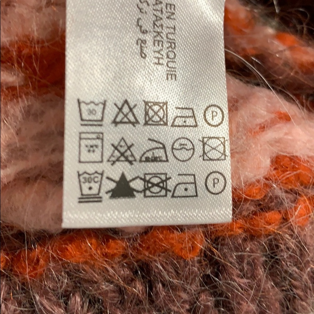 NWT. Zara Mohair/Wool blend Knit Sweater Size M, L - Picture 9 of 9